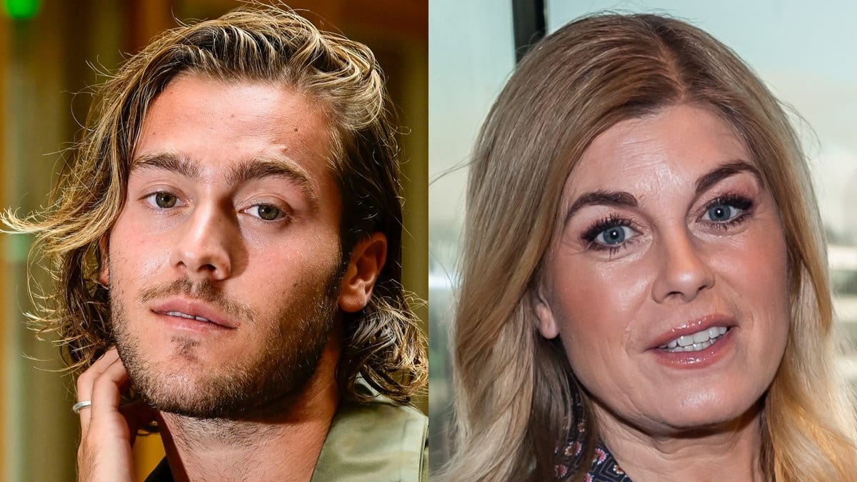 Benjamin Ingrosso och Pernilla Wahlgren i London
