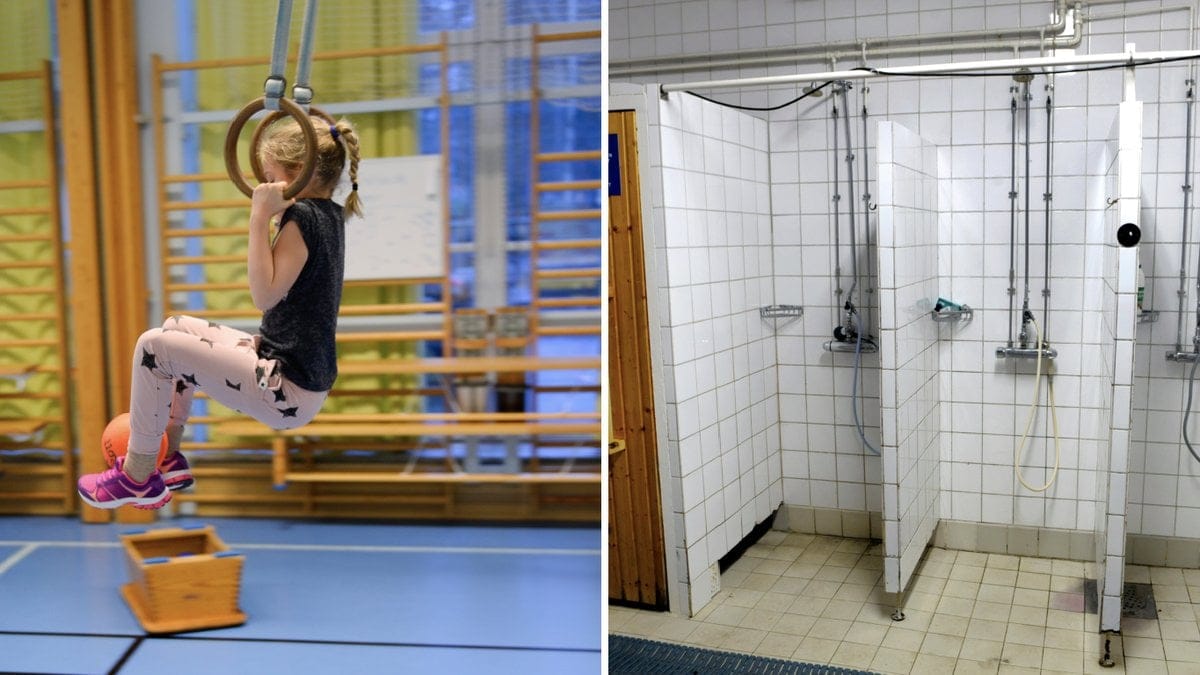 En man åtalas för att ha filmat elever på en lågstadieskola i Uppsala. Genrebilder.