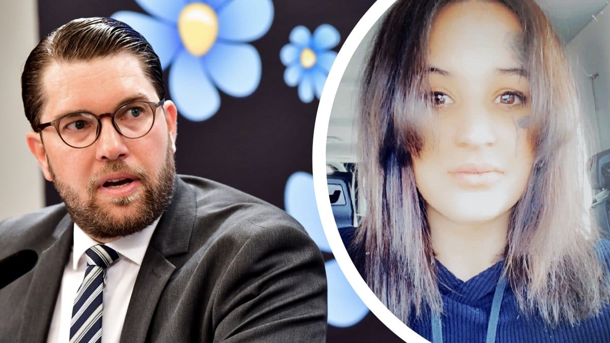 Jimmie Åkesson (SD) och Felicia Torpman