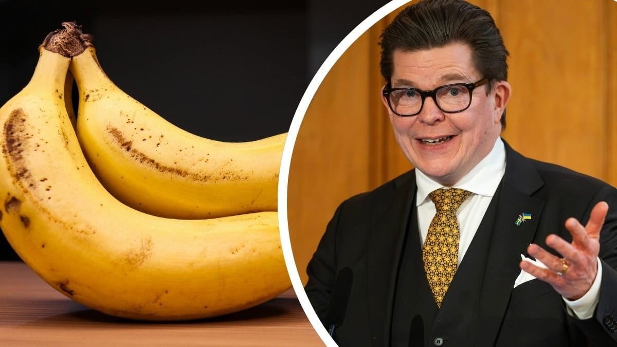 Banan vänster, Andreas Norlén höger.