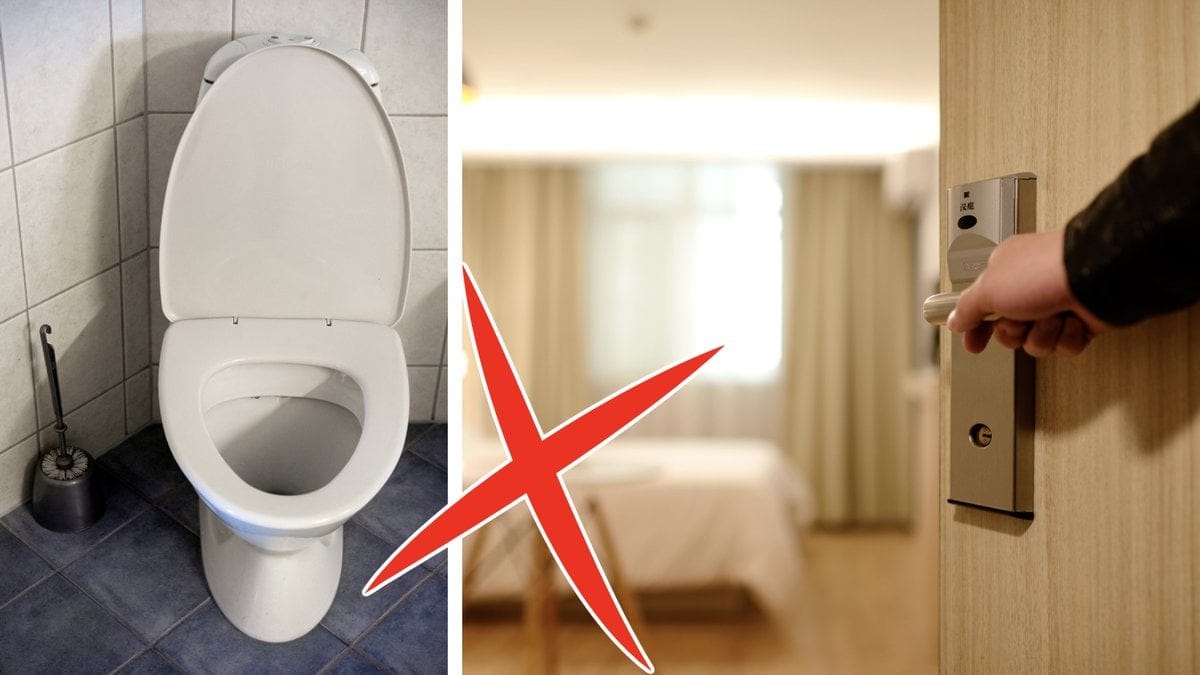 Det finns faktiskt ytor som är smutsigare än vad du tror på hotell.