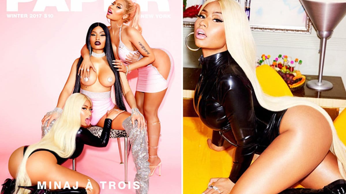 Nicki Minaj fotograferad för Paper Magazine.