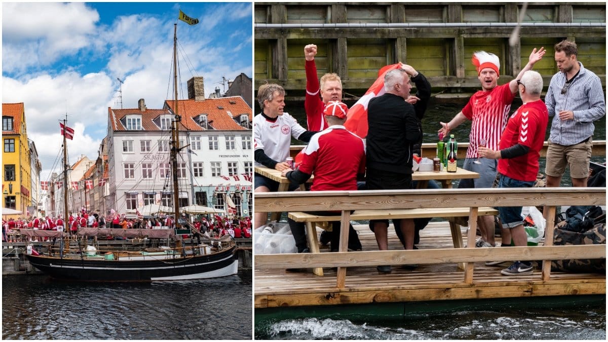 Köpenhamn och ett gäng glada danskar