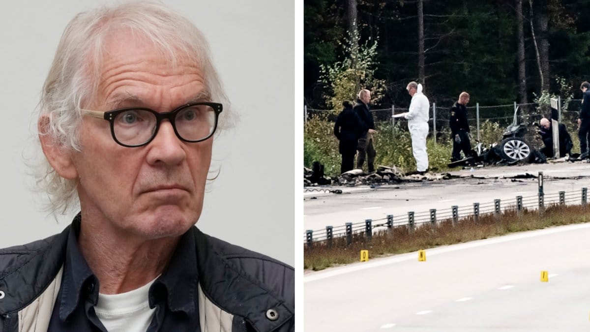 Lars Vilks dog i en bilkrasch utanför Markaryd.