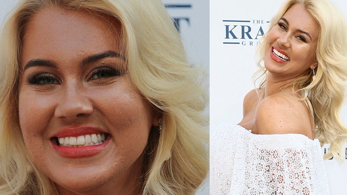 Isabella Löwengrip på Elton Johns fest