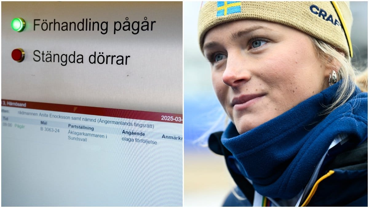 Nu döms mannen som har stalkat Frida Karlsson