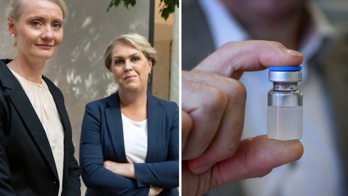 Folkhälsomyndighetens generaldirektör Karin Tegmark Wisell och socialminister Lena Hallengren (S) vill inte att svenskarna väntar med påfyllnadsdos