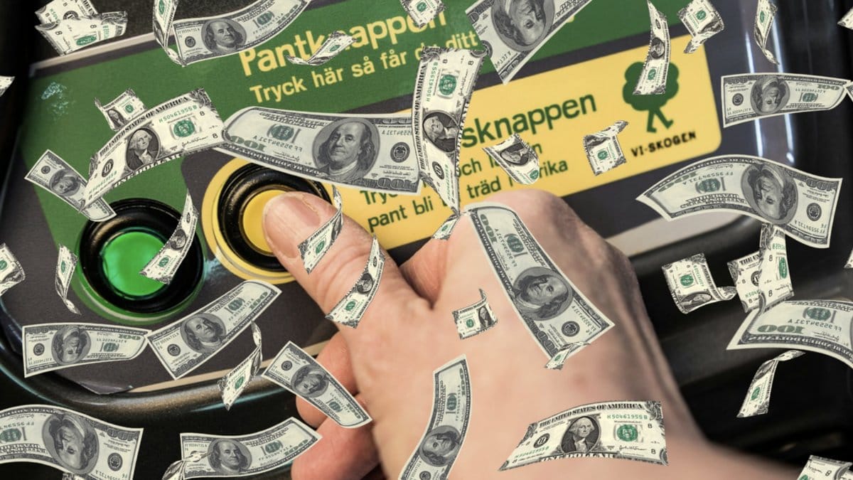 Studenten blev miljonär i den lokala mataffären.