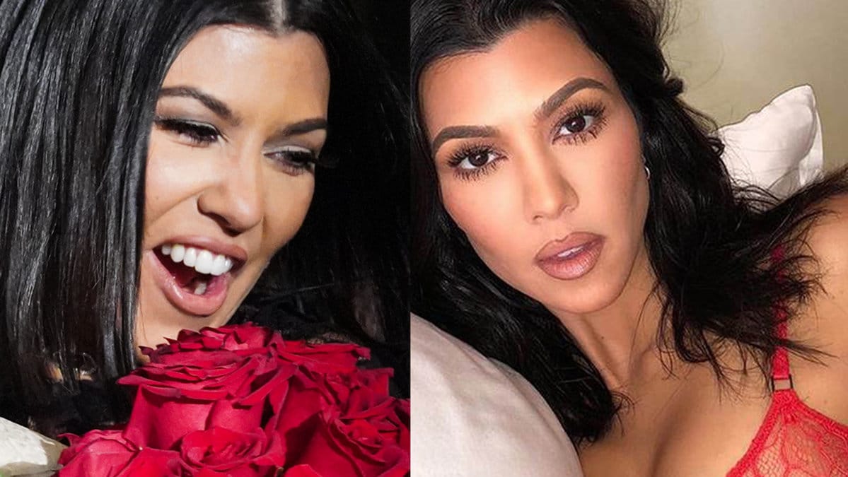 Kourtney Kardashian hyllas för sina nya bilder på Instagram.