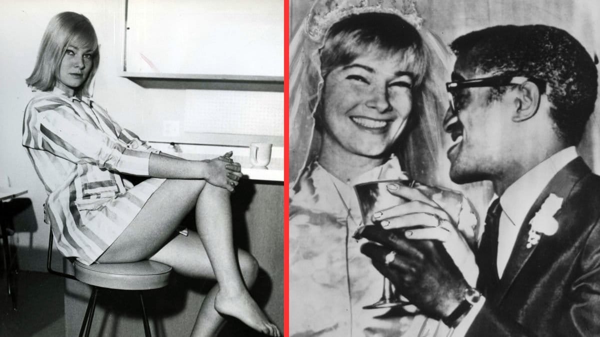 May Wilkens och Sammy Davis Jr.