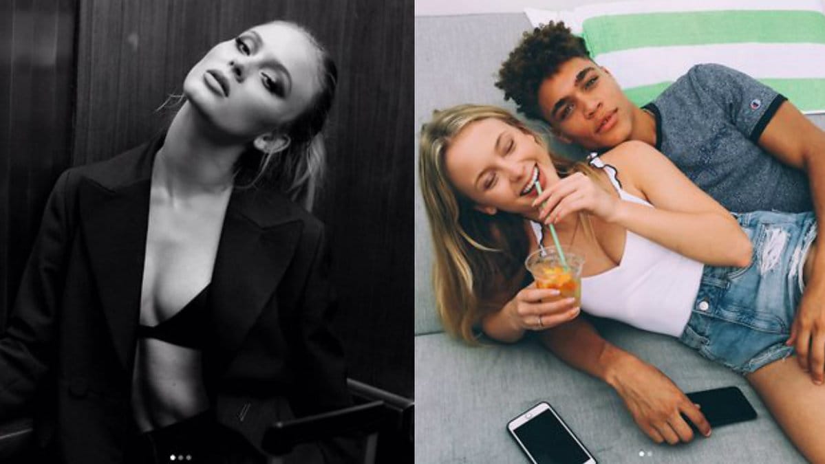 Zara Larsson tillsammans med pojkvännen Brian Whittaker