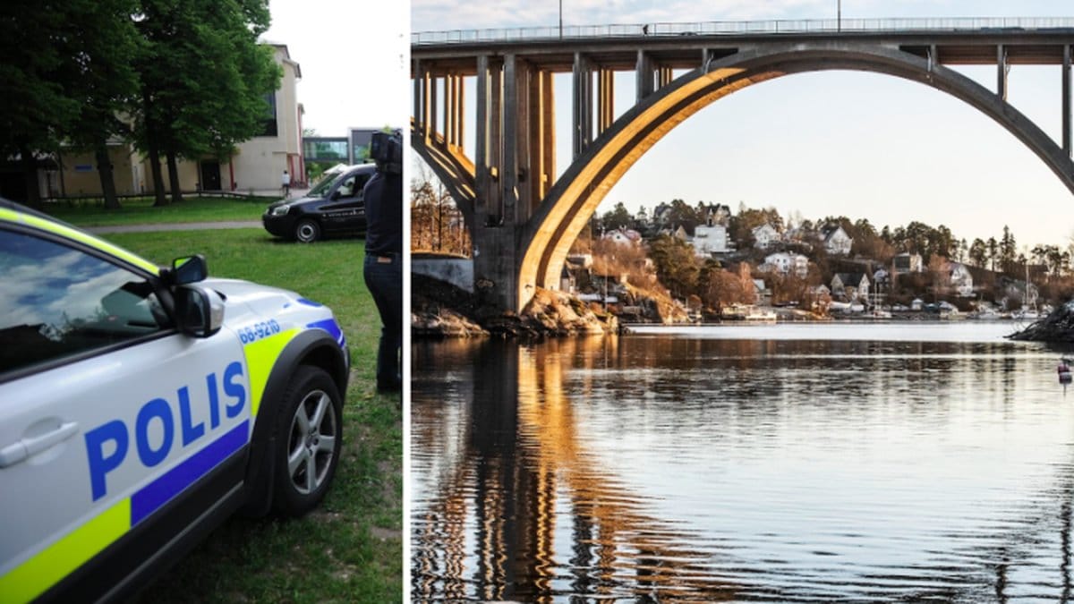 Tre personer gripna.