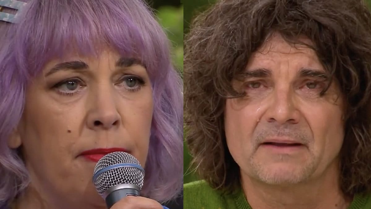 Marit Bergman och Pär i The Wannadies
