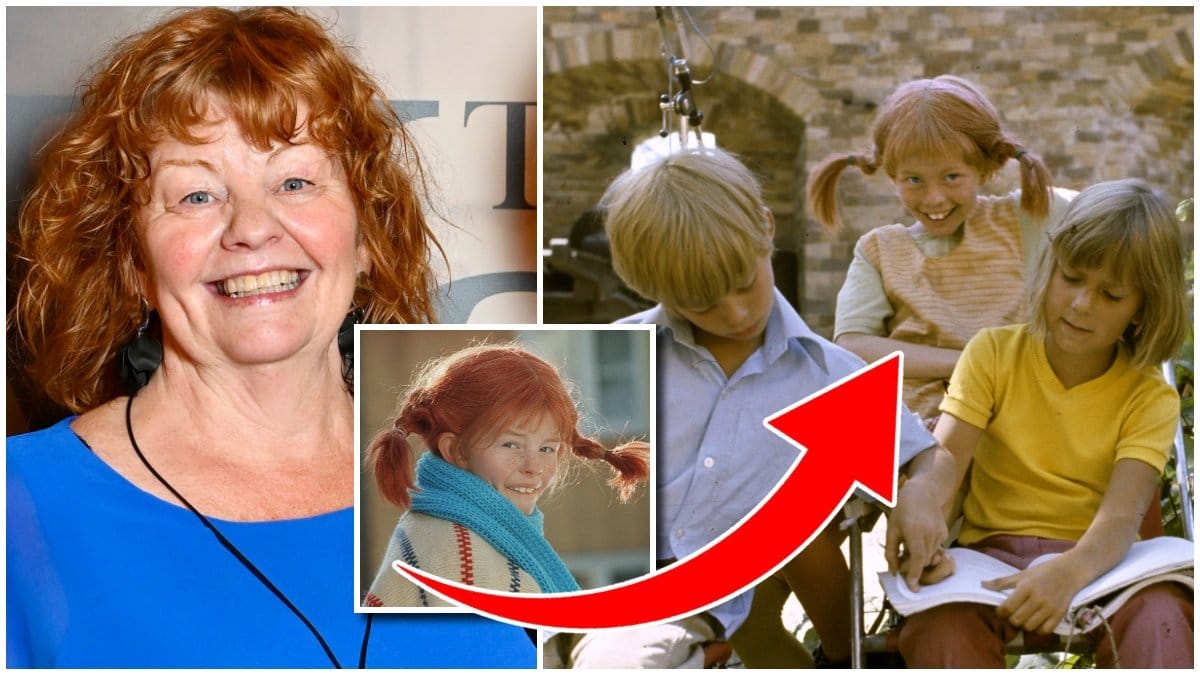 Inger Nilsson spelade Pippi Långstrump.
