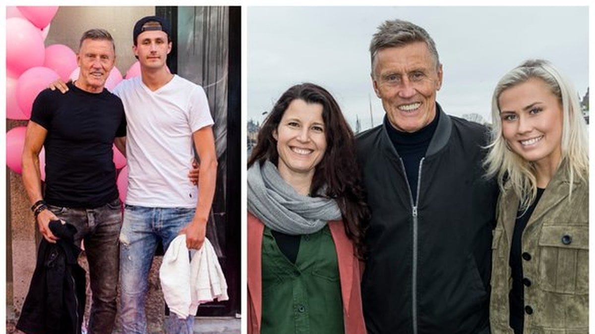Börje Salming fick fyra barn.