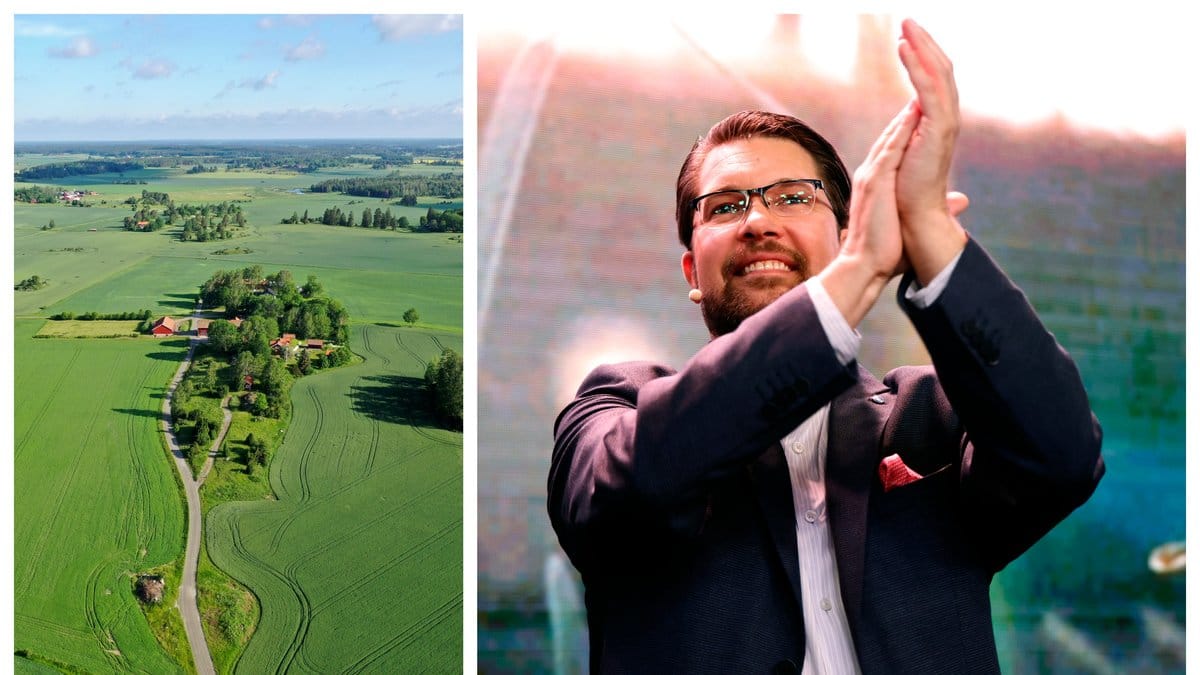 Sverigedemokraterna går framåt på landsbygden.