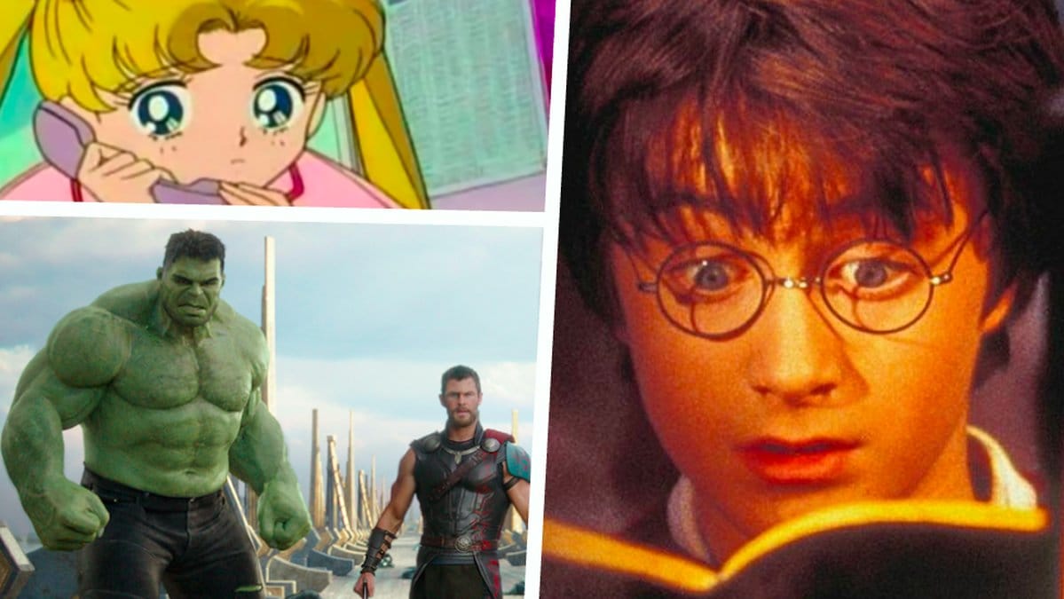 Quiz Harry Potter, Sailor Moon, Marvel