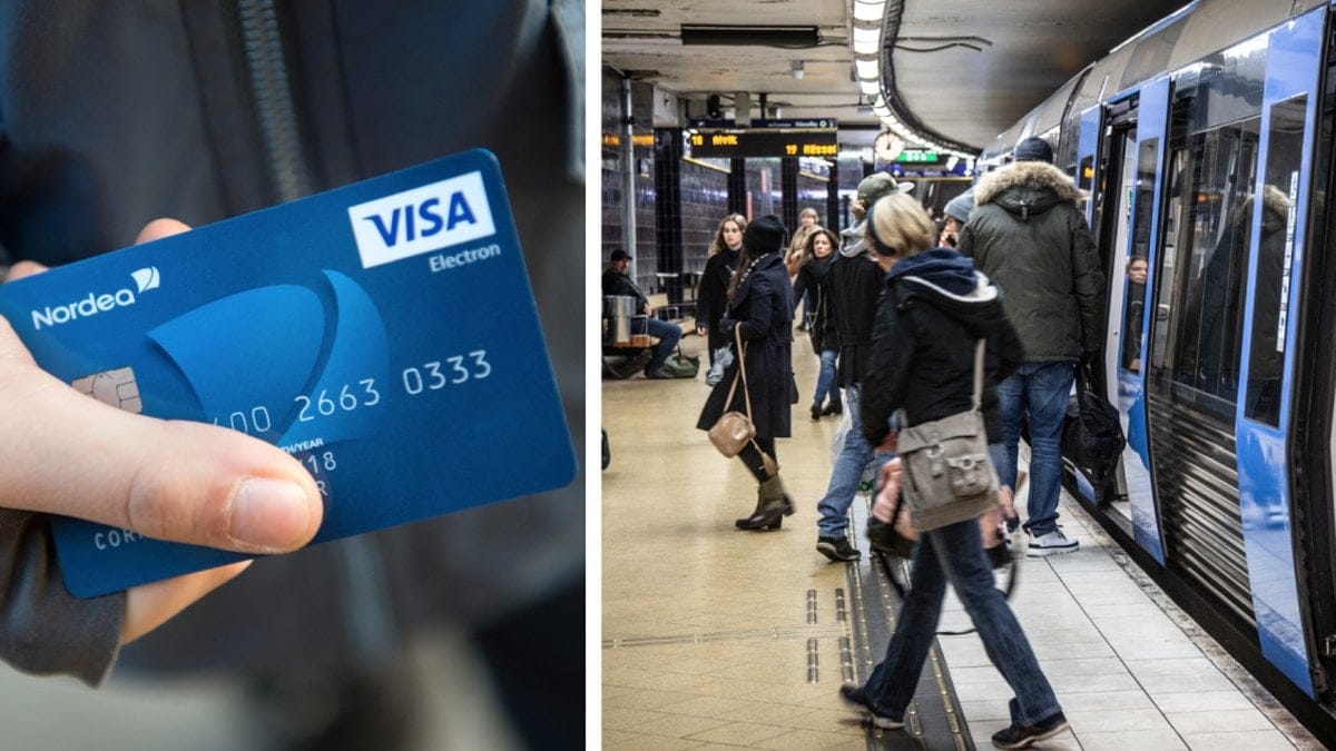 Nu kan du betala resan med bankkortet.