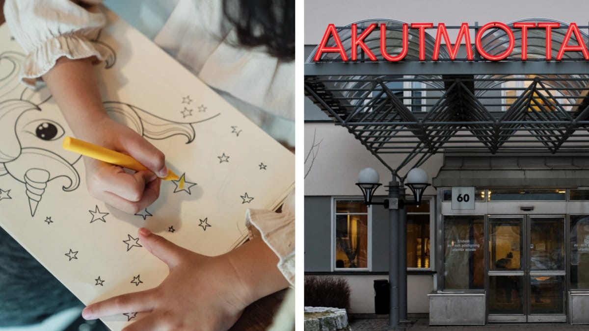 En flicka kom till Akademiska sjukhuset med allvarlig näringsbrist.