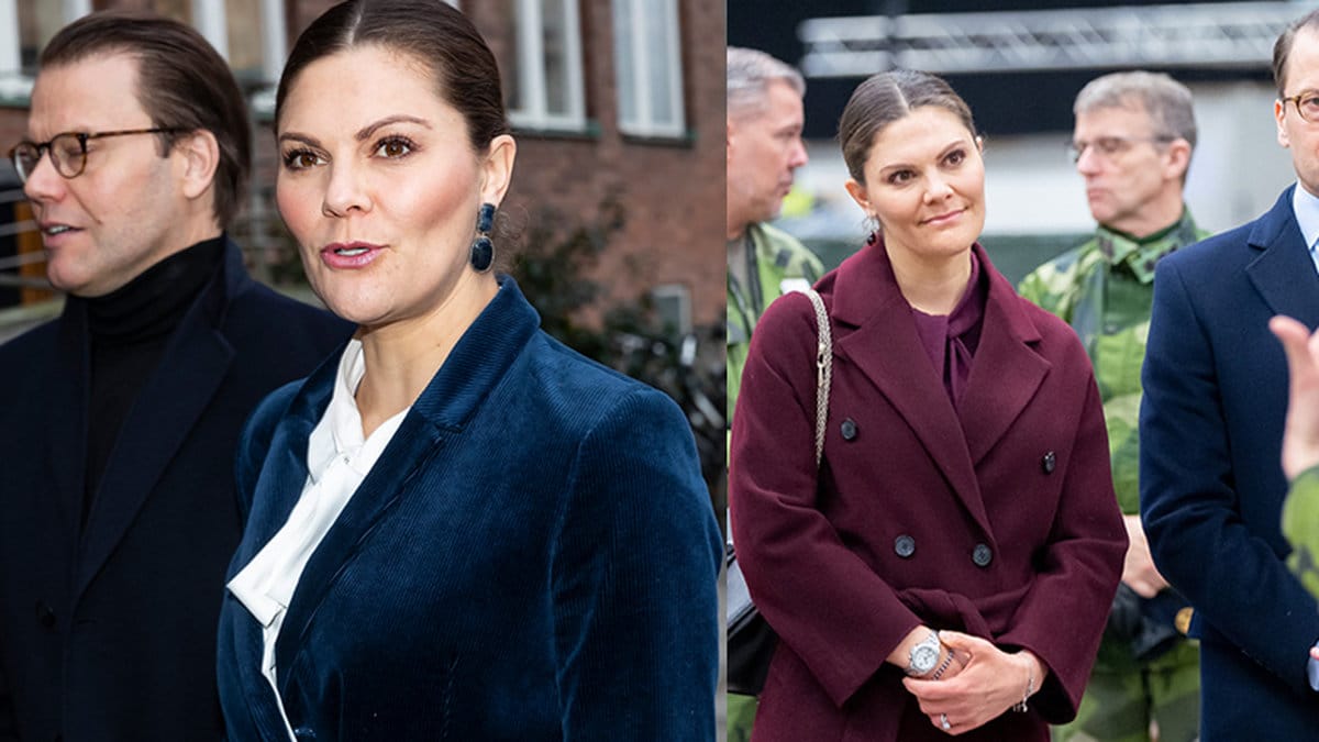 Kronprinsessan Victoria och prins Daniel