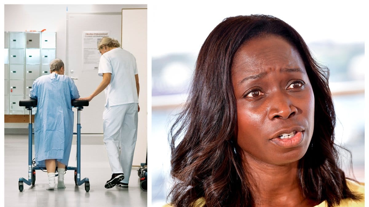 Nyamko Sabunis uttalande om sjukvården har väckt reaktioner.