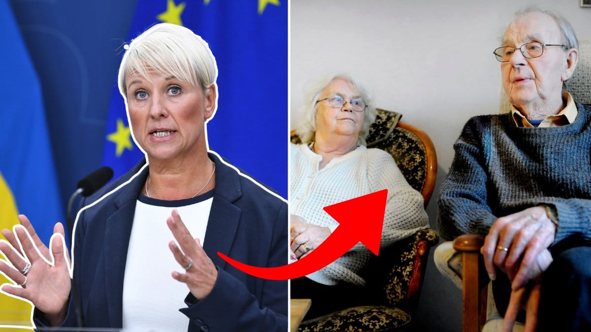 Anna Tenje och ett äldre par