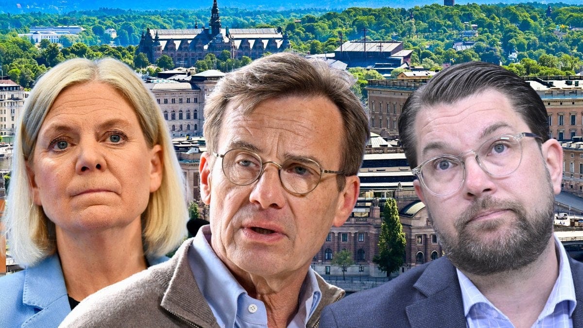 Magdalena andersson, Jimmie Åkesson och Ulf Kristersson