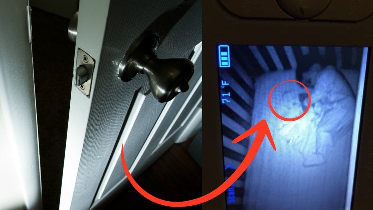 Kvinna såg spöke i babymonitor