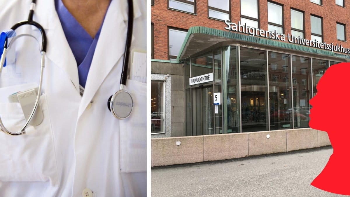 Läkare gick till jobbet med corona