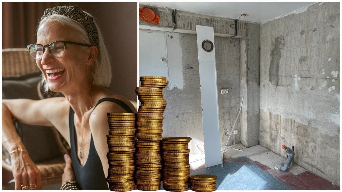 Maria Friström, 43, ägnar sig åt flipping.