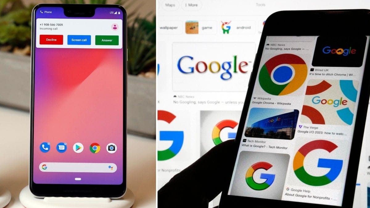 Bilder på Google-telefoner.