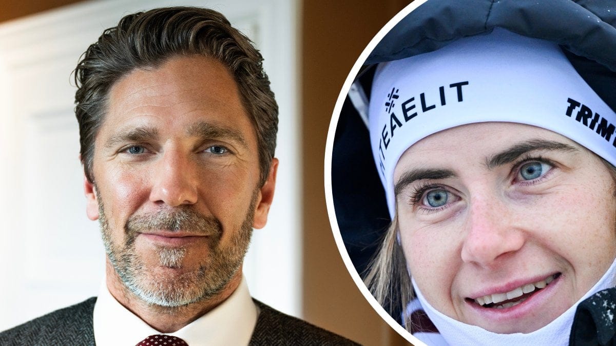 Henrik Lundqvist och Ebba Andersson