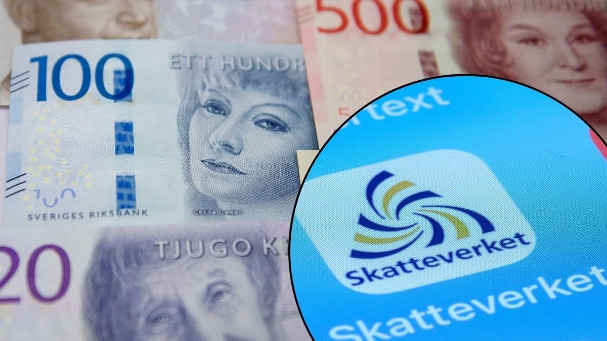 Pengar och Skatteverkets app.