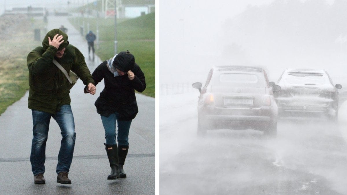 Vädervarning i hela Sverige