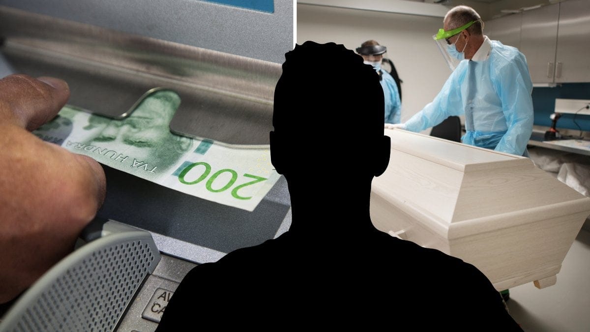 Mannen förklarades död av sin vårdcentral.