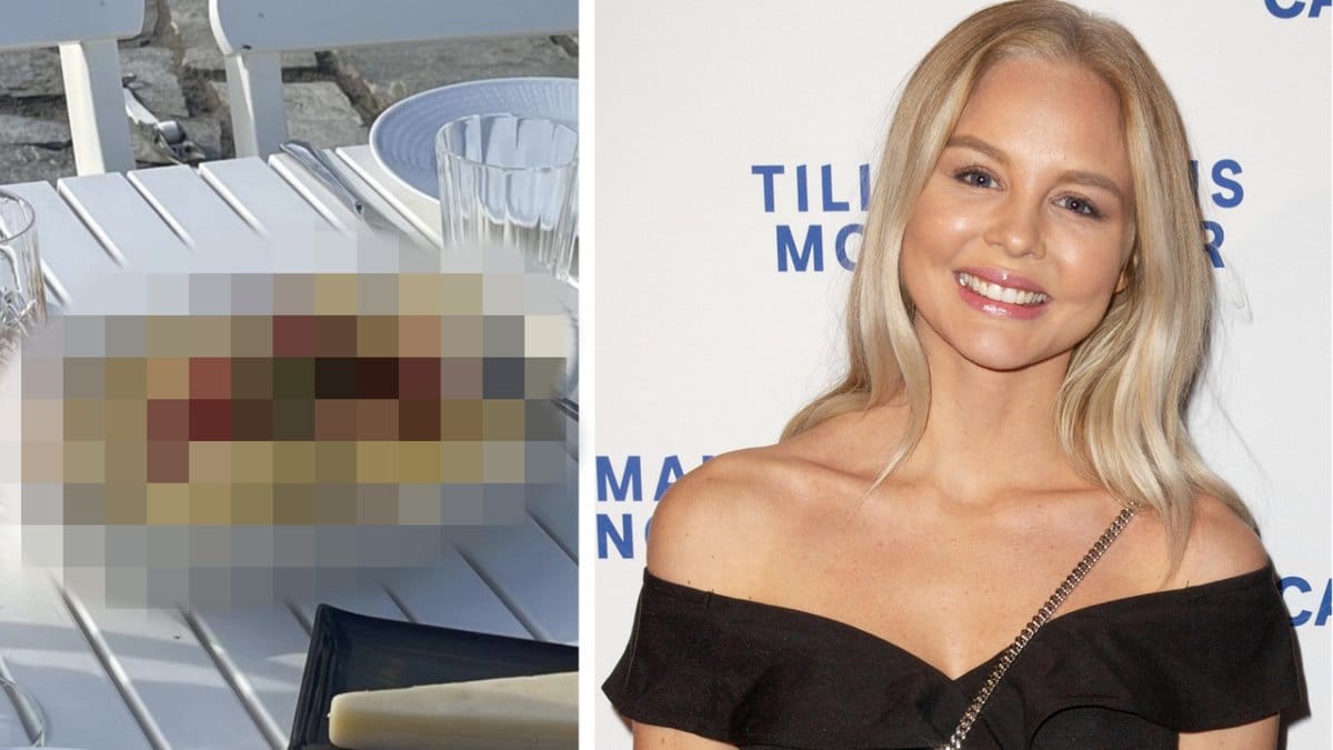 En udda men välbekant bild dök upp i Alexandra Brings Instagramflöde.