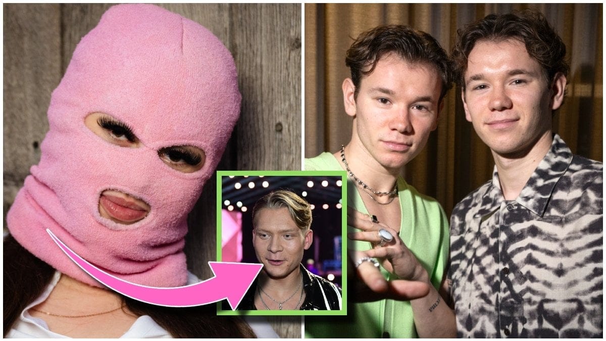 Fröken Snusk, Adam Woods samt Marcus och Martinus Gunnarsen. 