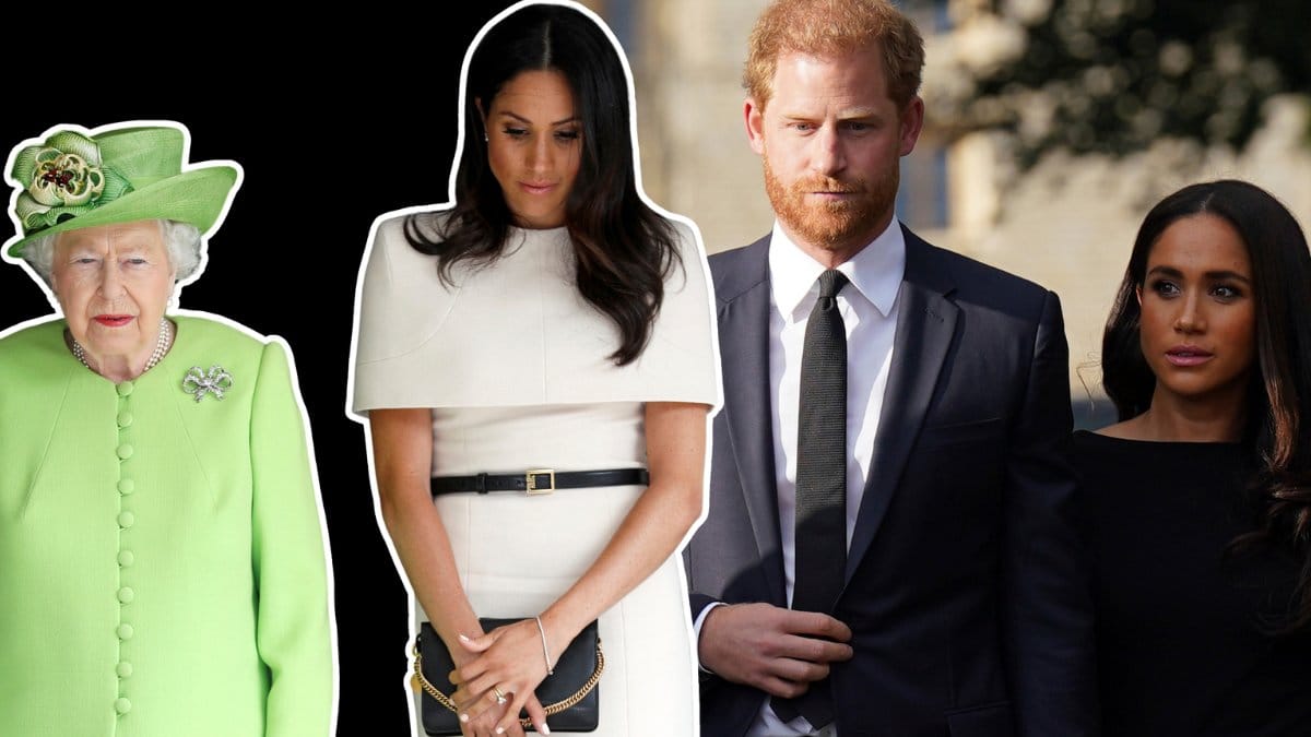 Meghan Sussex, drottning Elizabeth, prins Harry