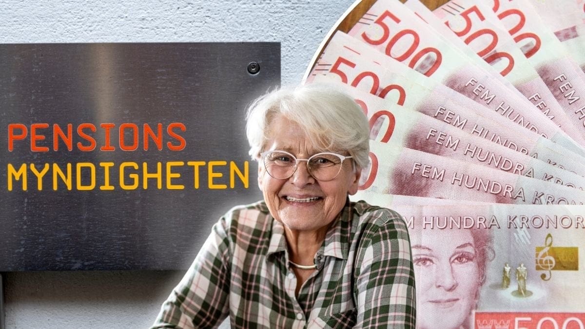 Pensionsmyndigheten, pengar och en kvinna.