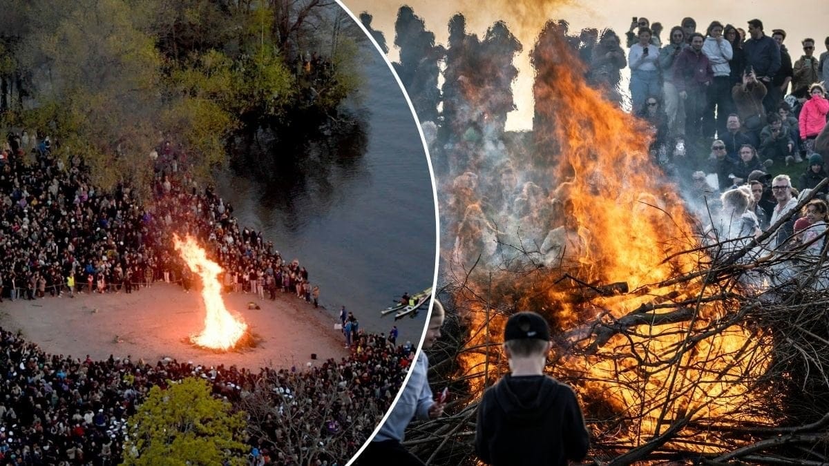 Majbrasor i Stockholm 2026.