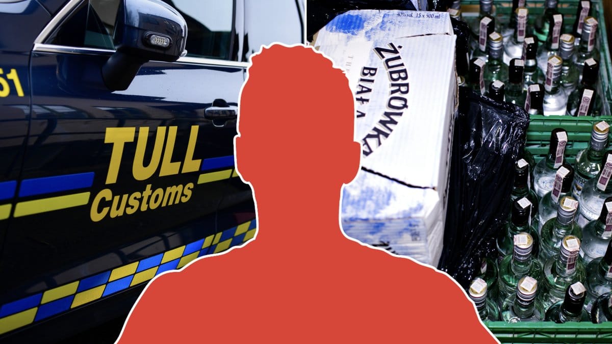 Enligt mannen skulle han dricka spriten under sommaren.