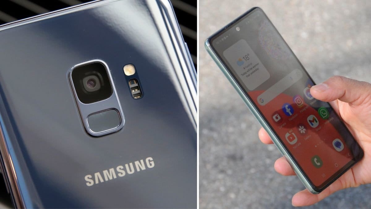 Samsung-telefoner hamnar efter konkurrenterna.
