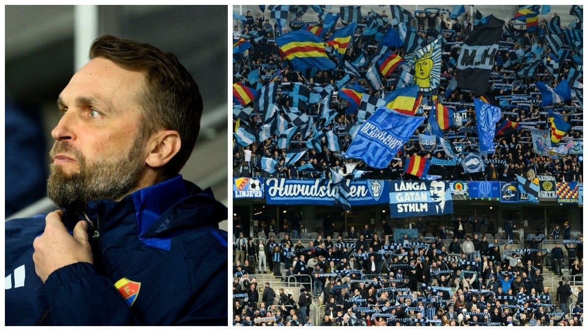 Jani Honkavaara och Djurgårdsklacken.