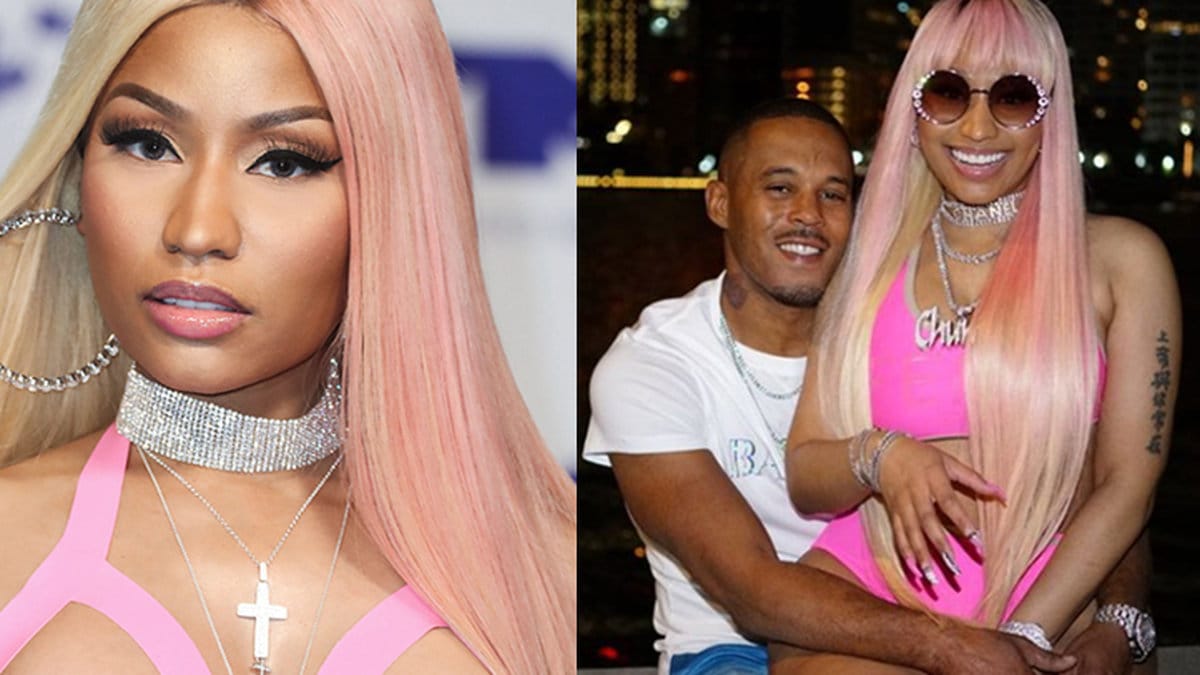 Nicki Minaj och pojkvännen Kenneth Petty