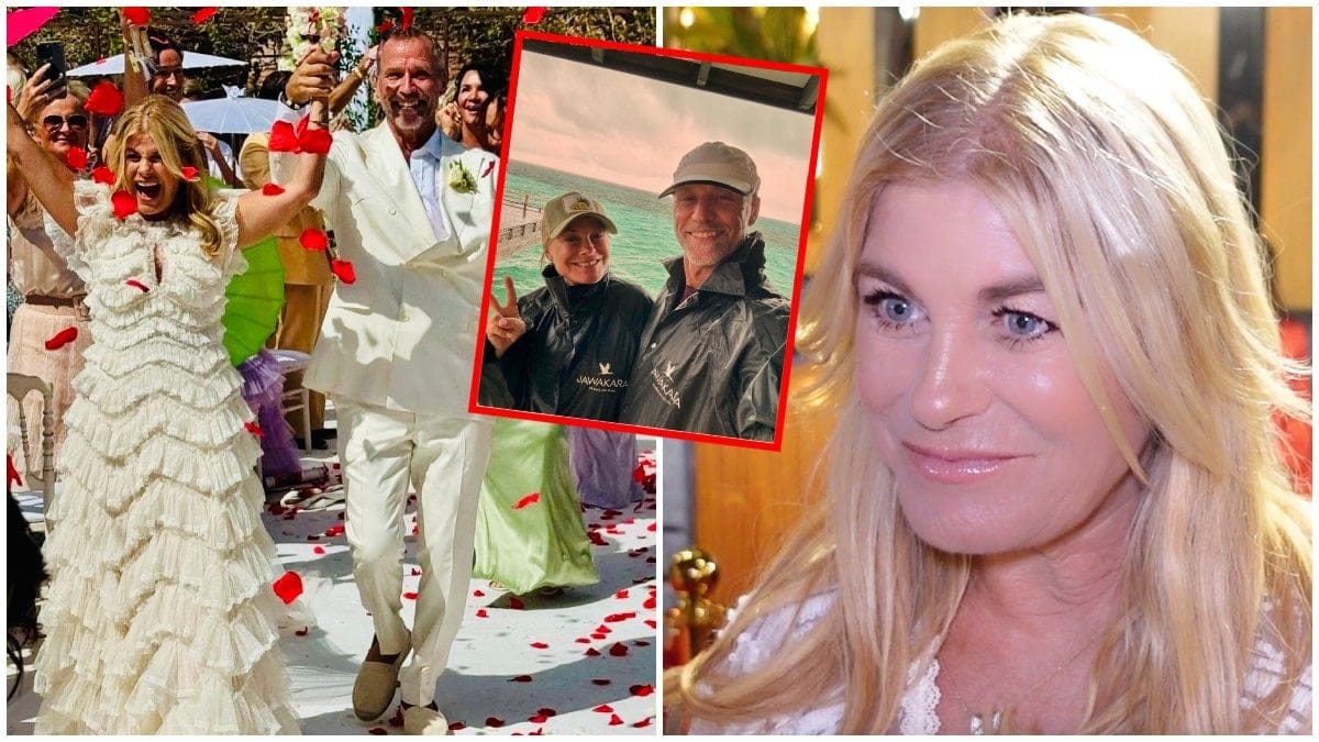 Pernilla och Christians smekmånad spenderades i Sri Lanka och Maldiverna.