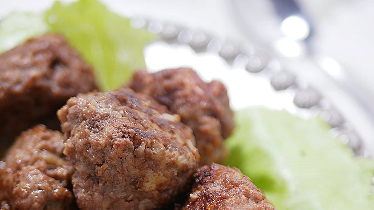 Hemmagjorda köttbullar