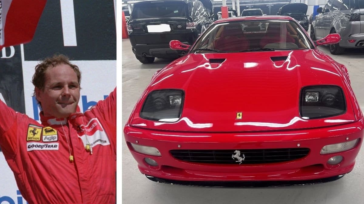 F1-stjärnans stulna Ferrari
