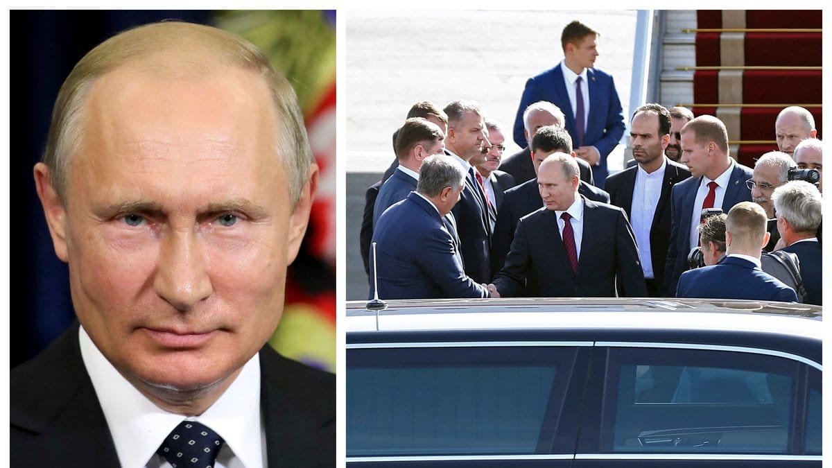 Hur skyddas Vladimir Putin?