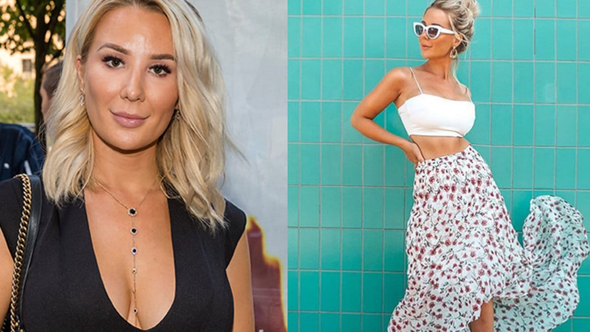 Alexandra Kissie Nilsson retuscherade bild