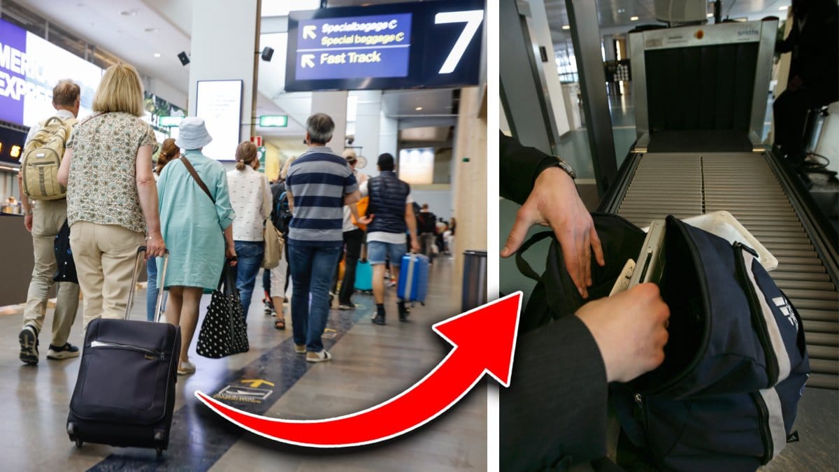 Kamera med film riskerar att skadas då de går genom röntgen i säkerhetskontrollen.
